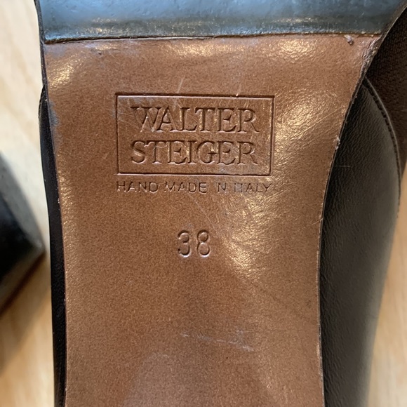 Brown Walter Steiger Low Heeled Shoes - Picture 4 of 6
